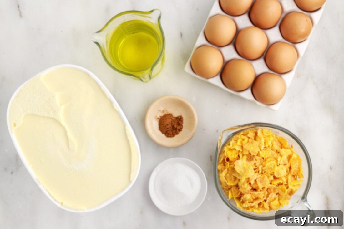 Crispy-Coated Cream Dream 4 Ingredients for Fried Ice Cream
