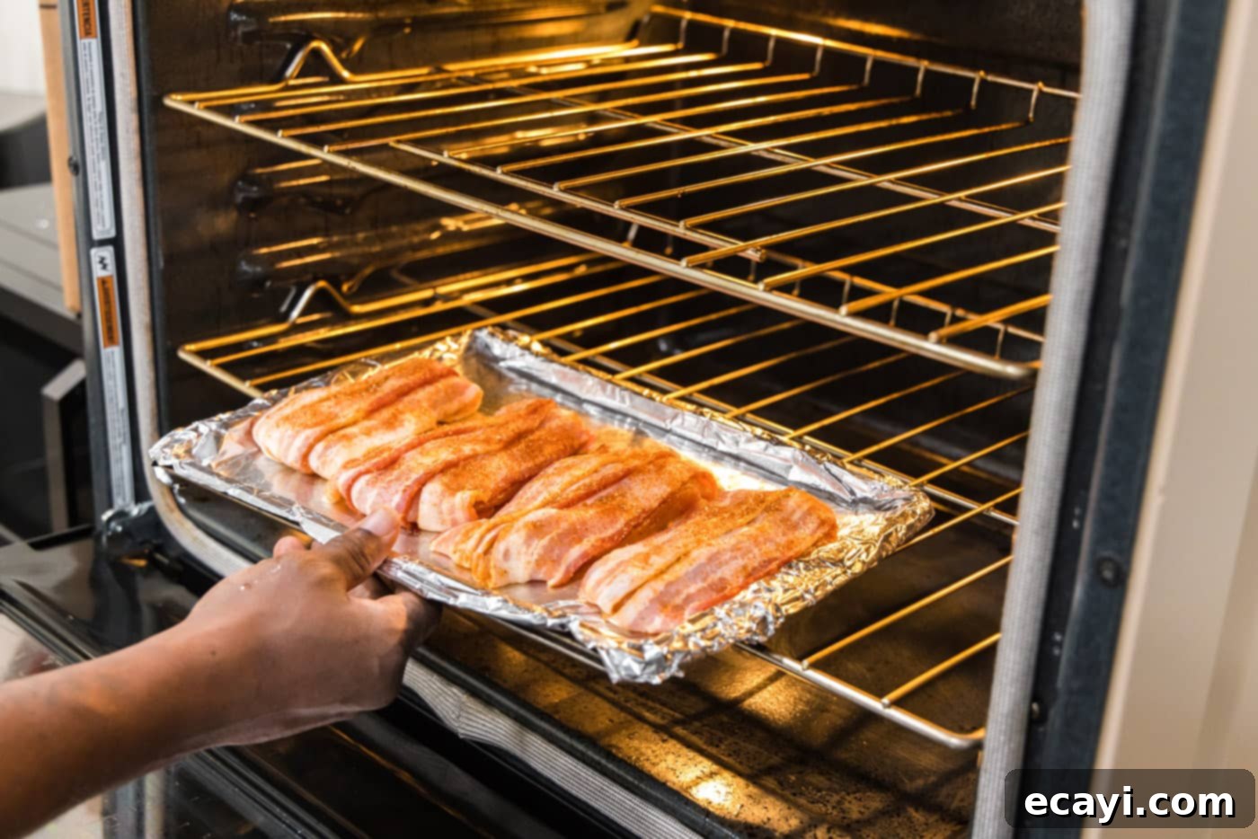 Crispy Bacon-Wrapped Chicken 9 oven baked bacon wrapped chicken