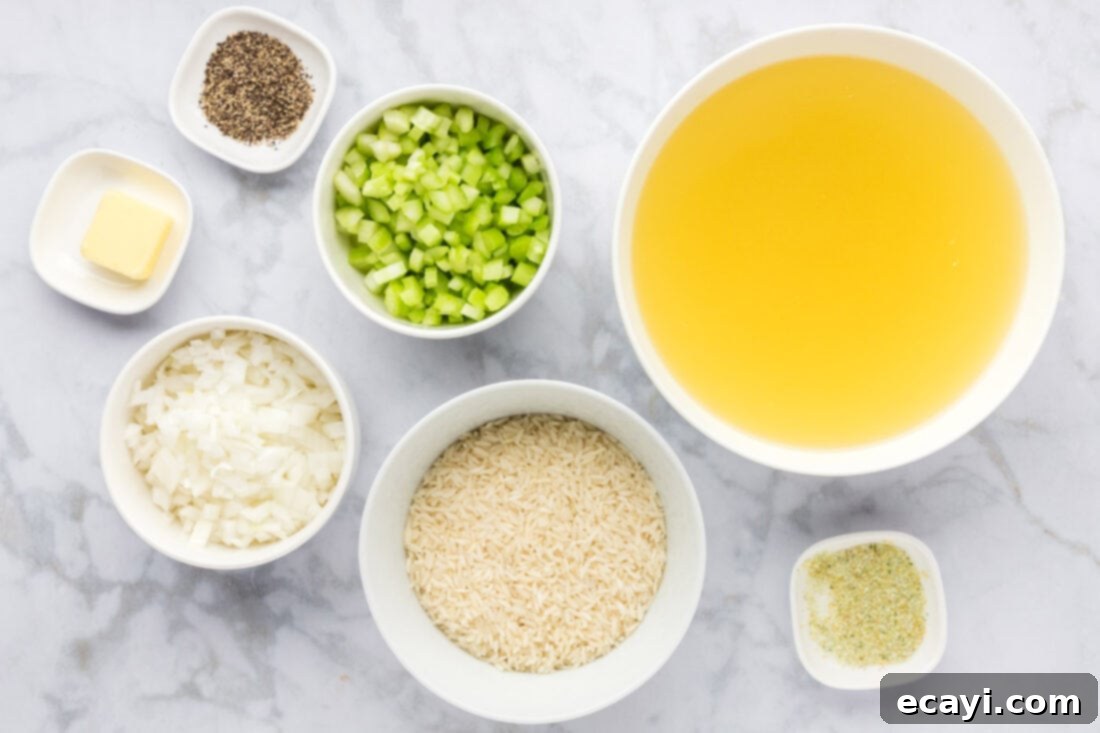 Savory Pilaf Perfection 4 Ingredients for Rice Pilaf