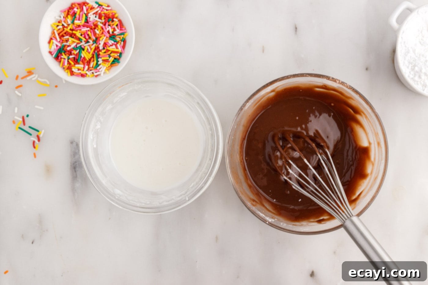 Effortless Cake Mix Donuts 12 easy vanilla and chocolate glaze for donuts