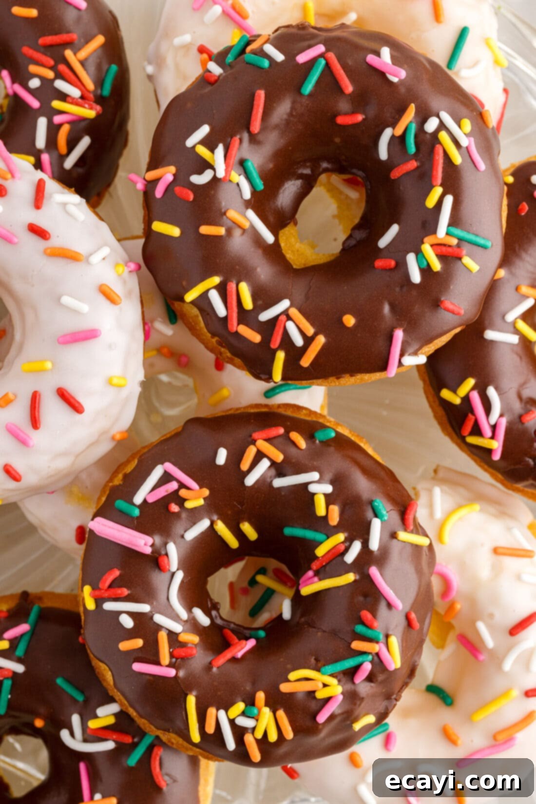Effortless Cake Mix Donuts 16 Close up photo of Cake Mix Donuts