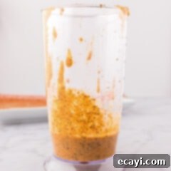 Exquisite Salmon Marinade 8 Salmon Marinade in an immersion blender cup