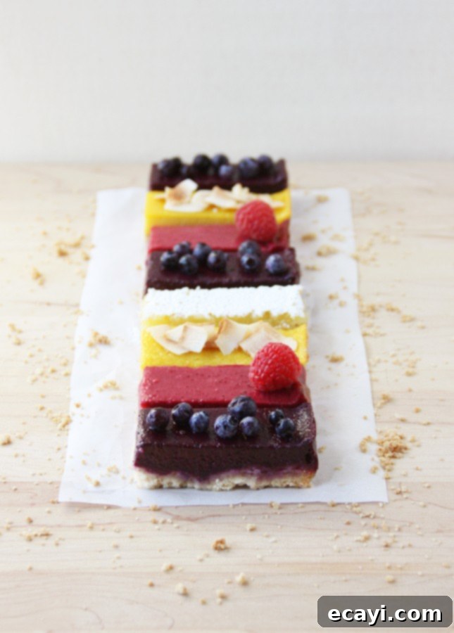 The Ultimate Guide to Fruit Squares: Any Fruit, Any Season 2 Assortment of vibrant fruit squares, showcasing various seasonal flavors.