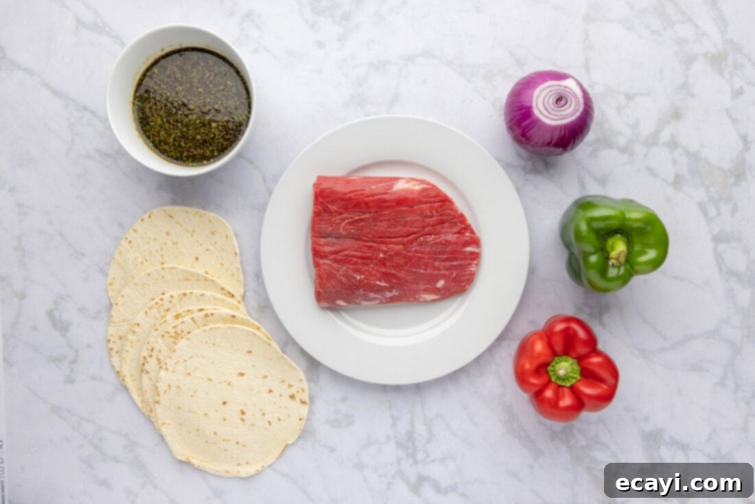 Sizzling Steak Fajitas 4 Ingredients for Steak Fajitas