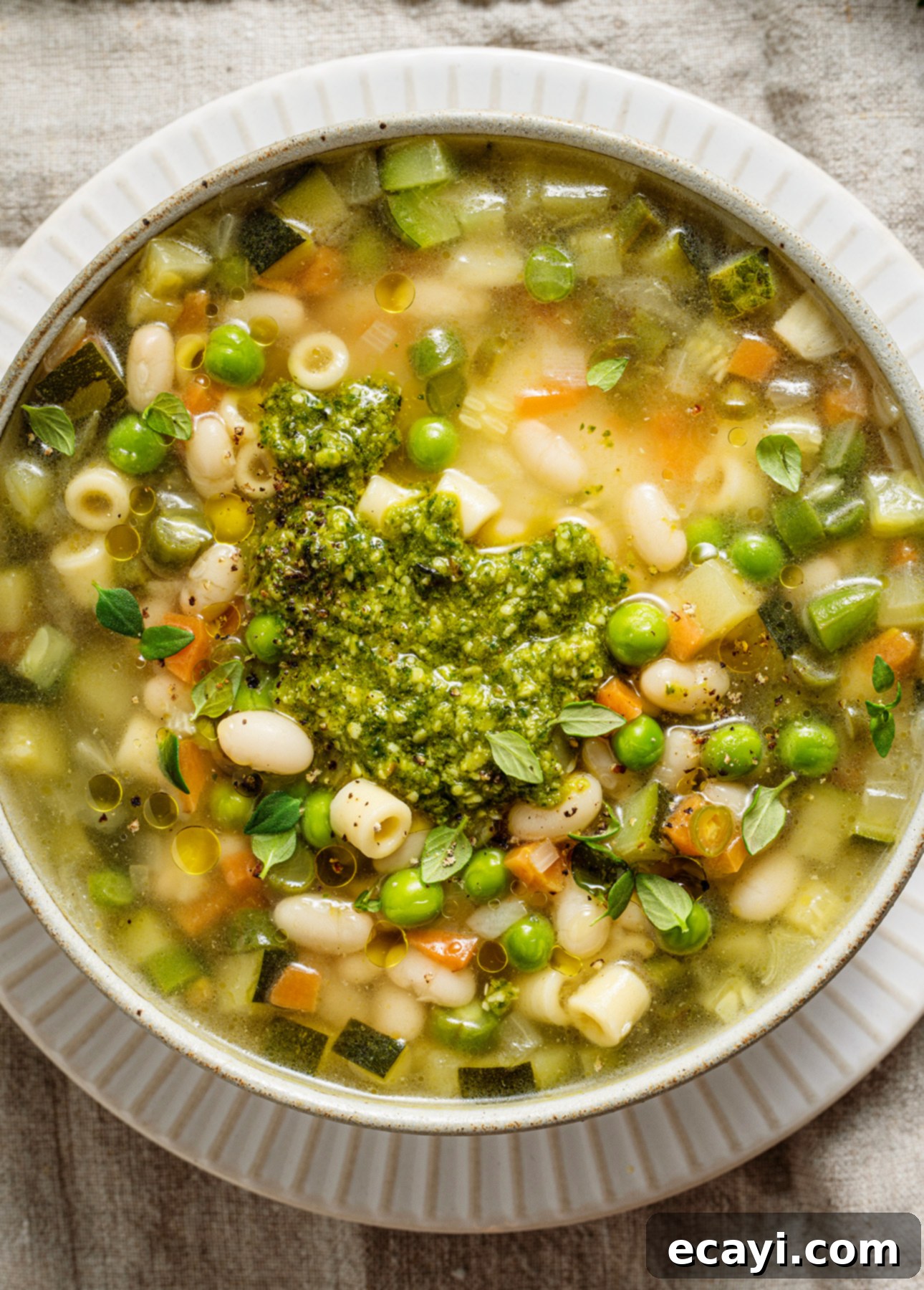 Provençal Pistou Garden Soup 3 Easy French Recipe: Soupe au Pistou (Summer Vegetable Soup) // FoodNouveau.com