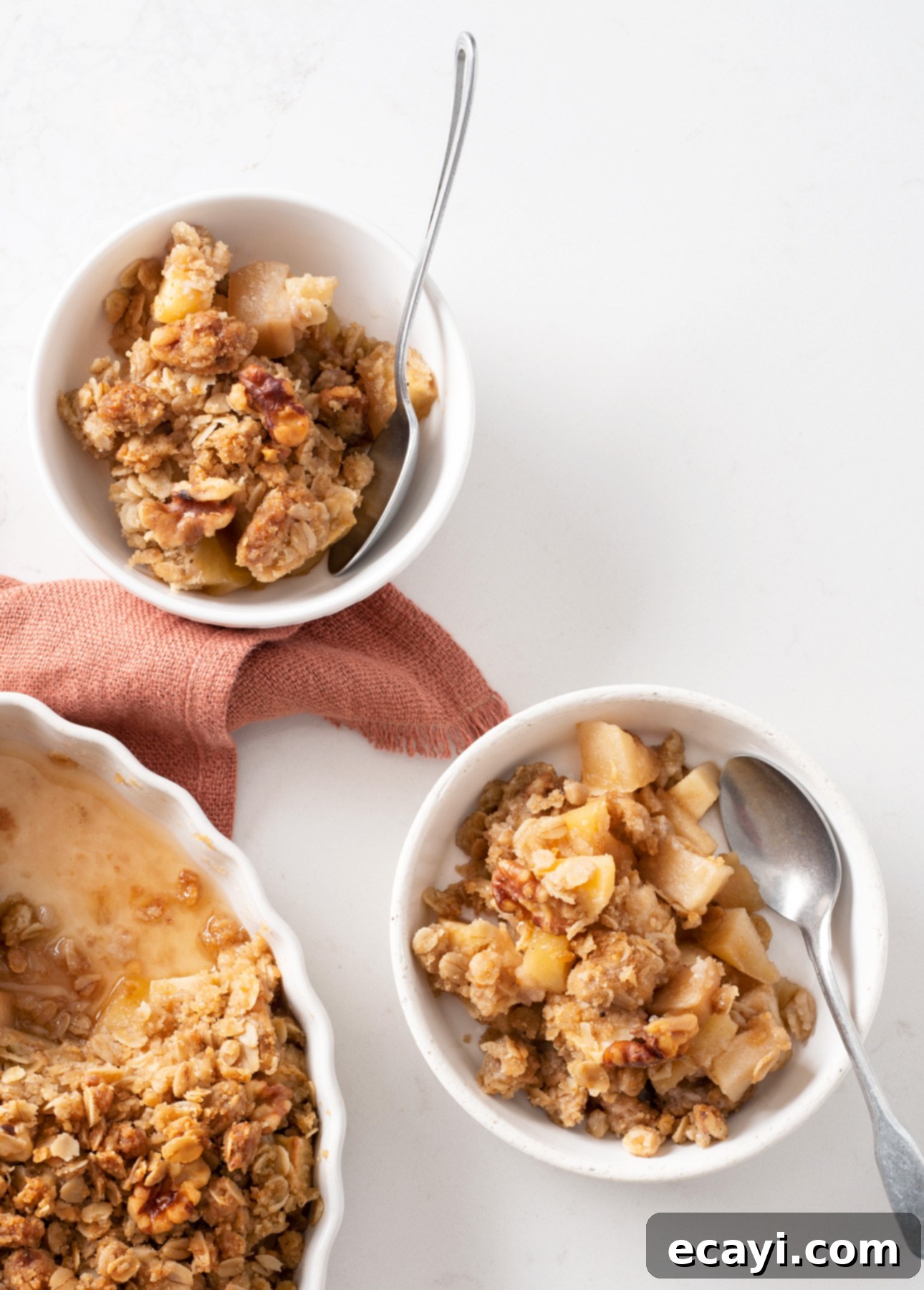 Naturally Dairy-Free Apple Crumble 4 Dairy-Free Apple Crumble // FoodNouveau.com