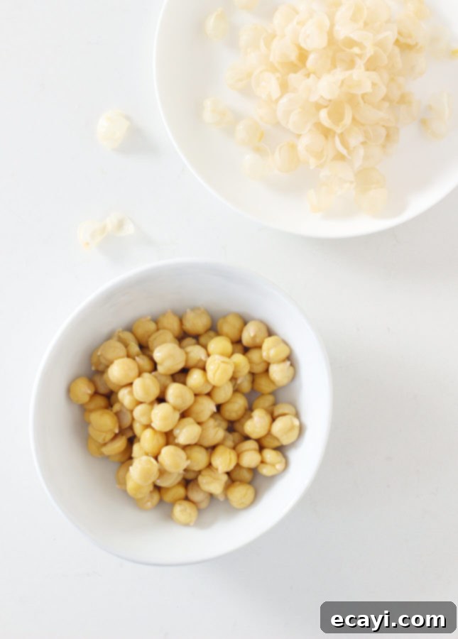 The Secret to Silky Smooth Homemade Hummus 4 The Creamiest Homemade Hummus // FoodNouveau.com