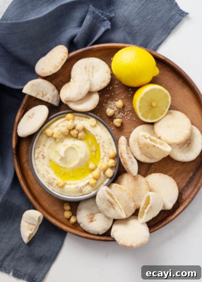 The Secret to Silky Smooth Homemade Hummus 9 The Creamiest Homemade Hummus // FoodNouveau.com