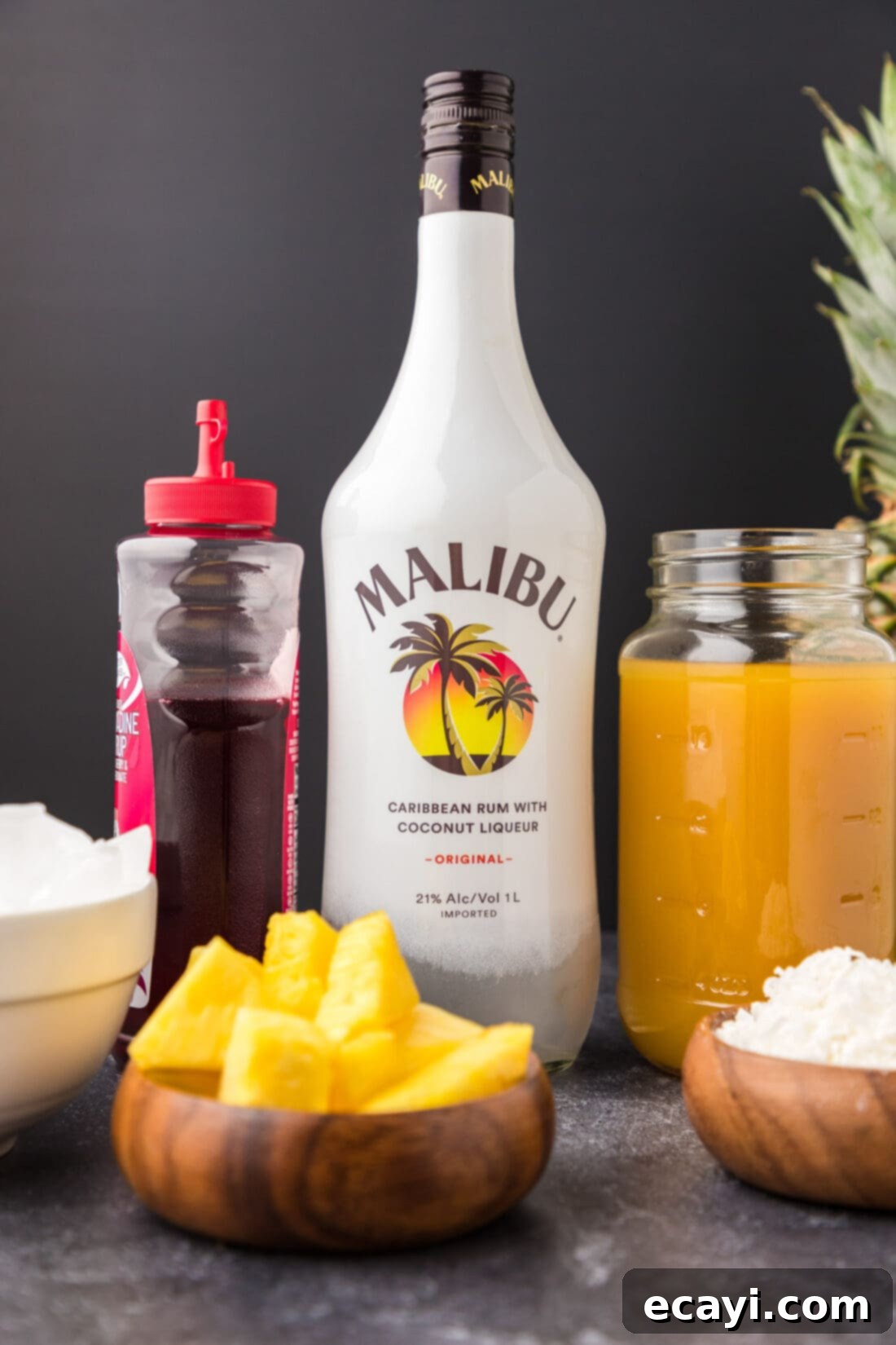 Malibu's Golden Hour 4 Ingredients for Malibu Sunset