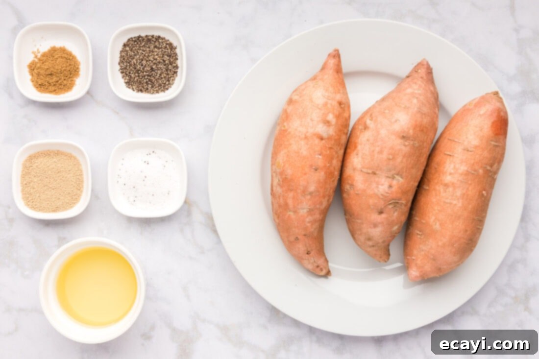 The Ultimate Roasted Sweet Potatoes 4 Ingredients for Roasted Sweet Potatoes