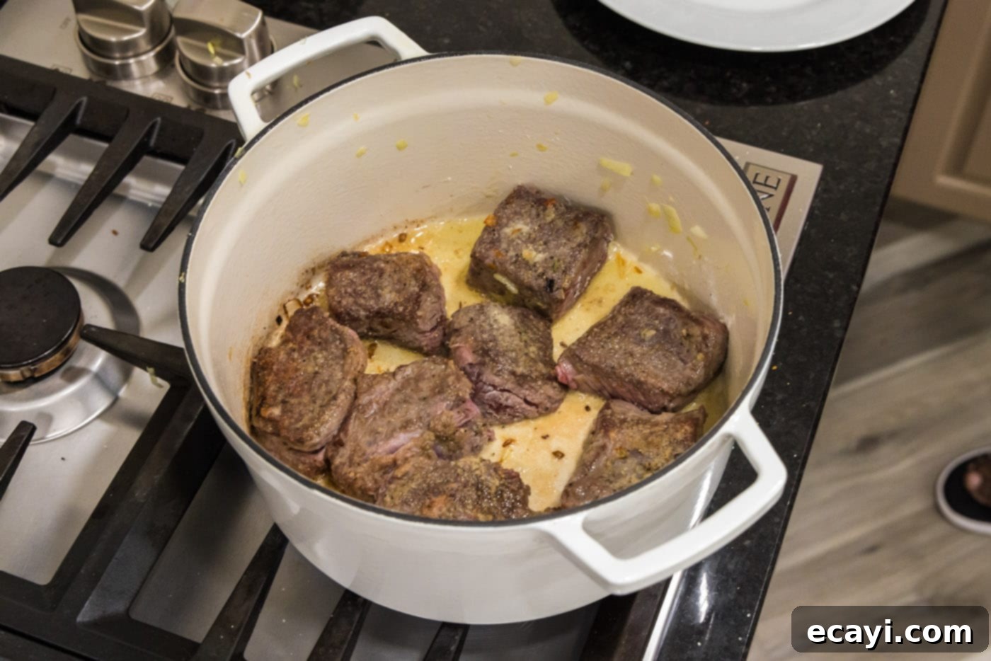 Fork-Tender Beef Short Ribs 10 searing beef short ribs before braising