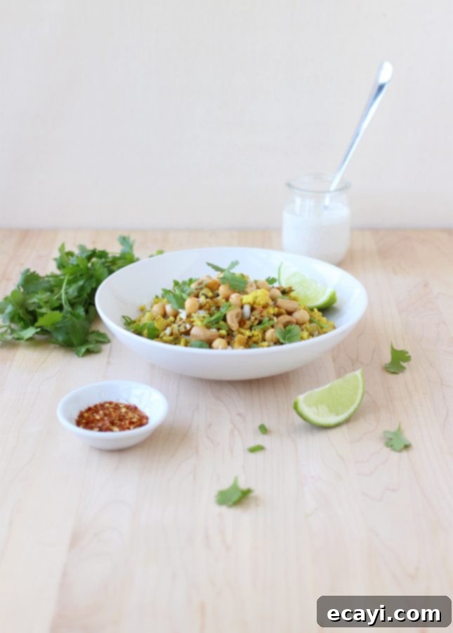 Golden Curry Cauliflower Stir-Fry 2 Curried Cauliflower Fried Rice // FoodNouveau.com
