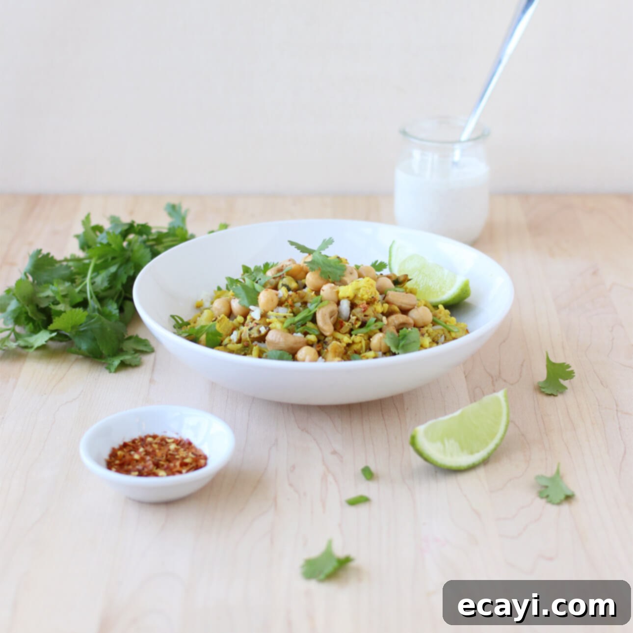 Golden Curry Cauliflower Stir-Fry 3 Curried Cauliflower Fried Rice // FoodNouveau.com