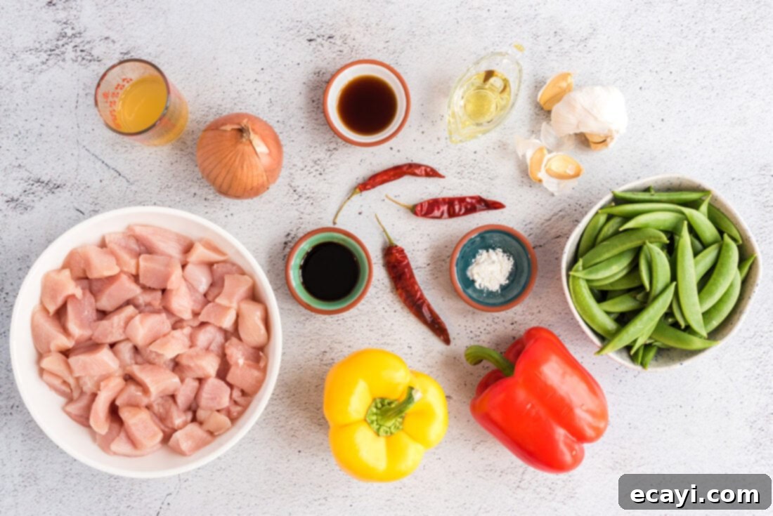 Spicy Szechuan Kung Pao Chicken 4 Kung Pao Chicken ingredients