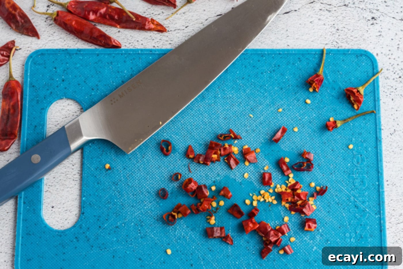 Spicy Szechuan Kung Pao Chicken 8 chopped red chile peppers
