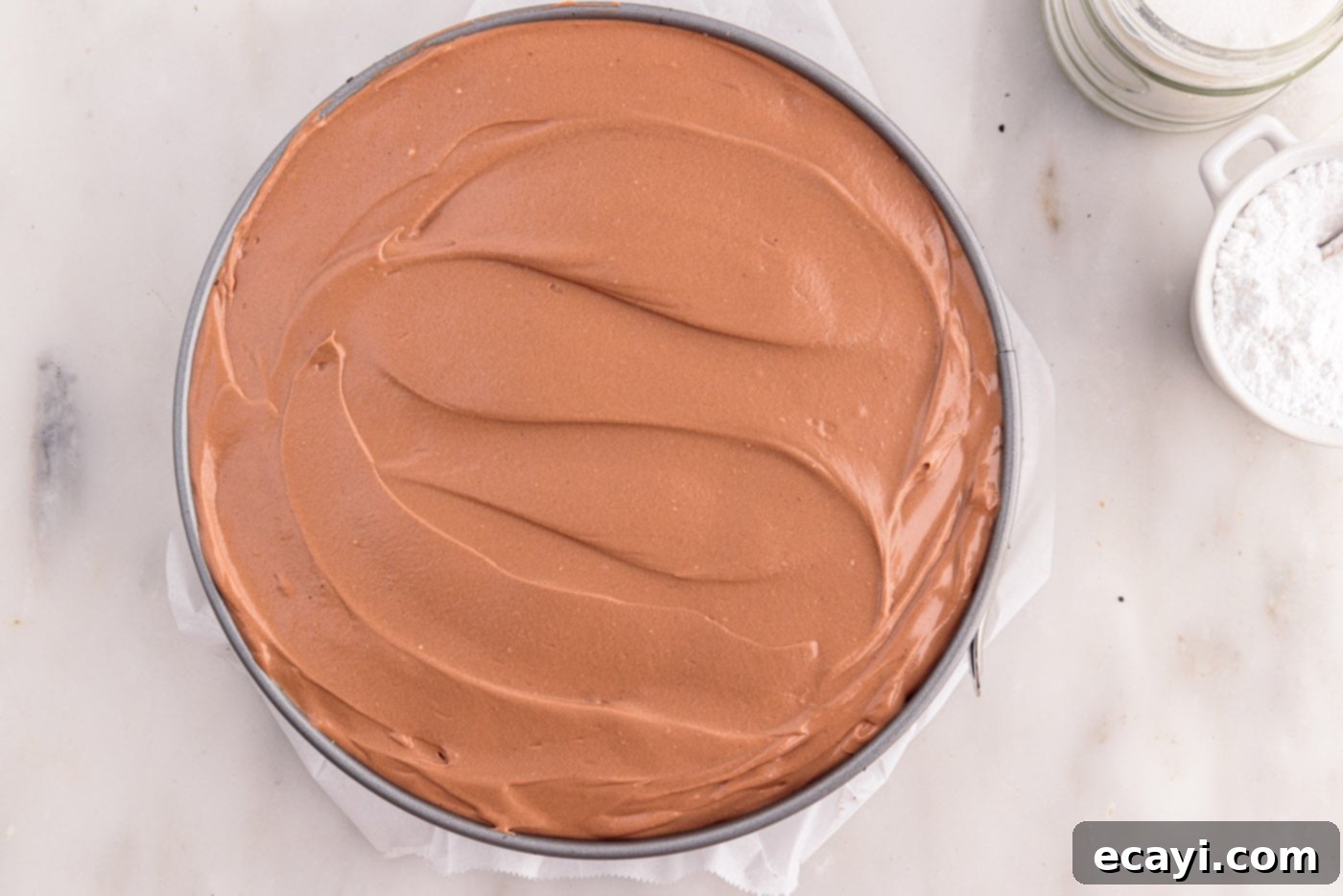 Decadent No-Bake Chocolate Cheesecake 18 easy no bake chocolate cheesecake in a springform pan