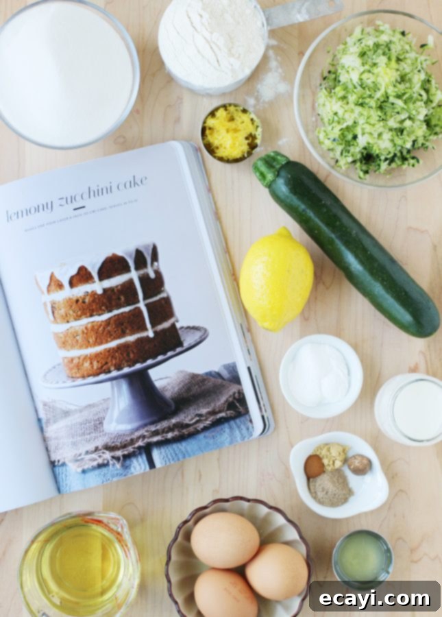Bright Lemon Zucchini Cake with Tangy Goat Cheese Frosting and Zesty Glaze 3 Lemon Zucchini Cake with Goat Cheese Frosting and Lemon Glaze, a recipe adapted from the book Layered by Tessa Huff // FoodNouveau.com