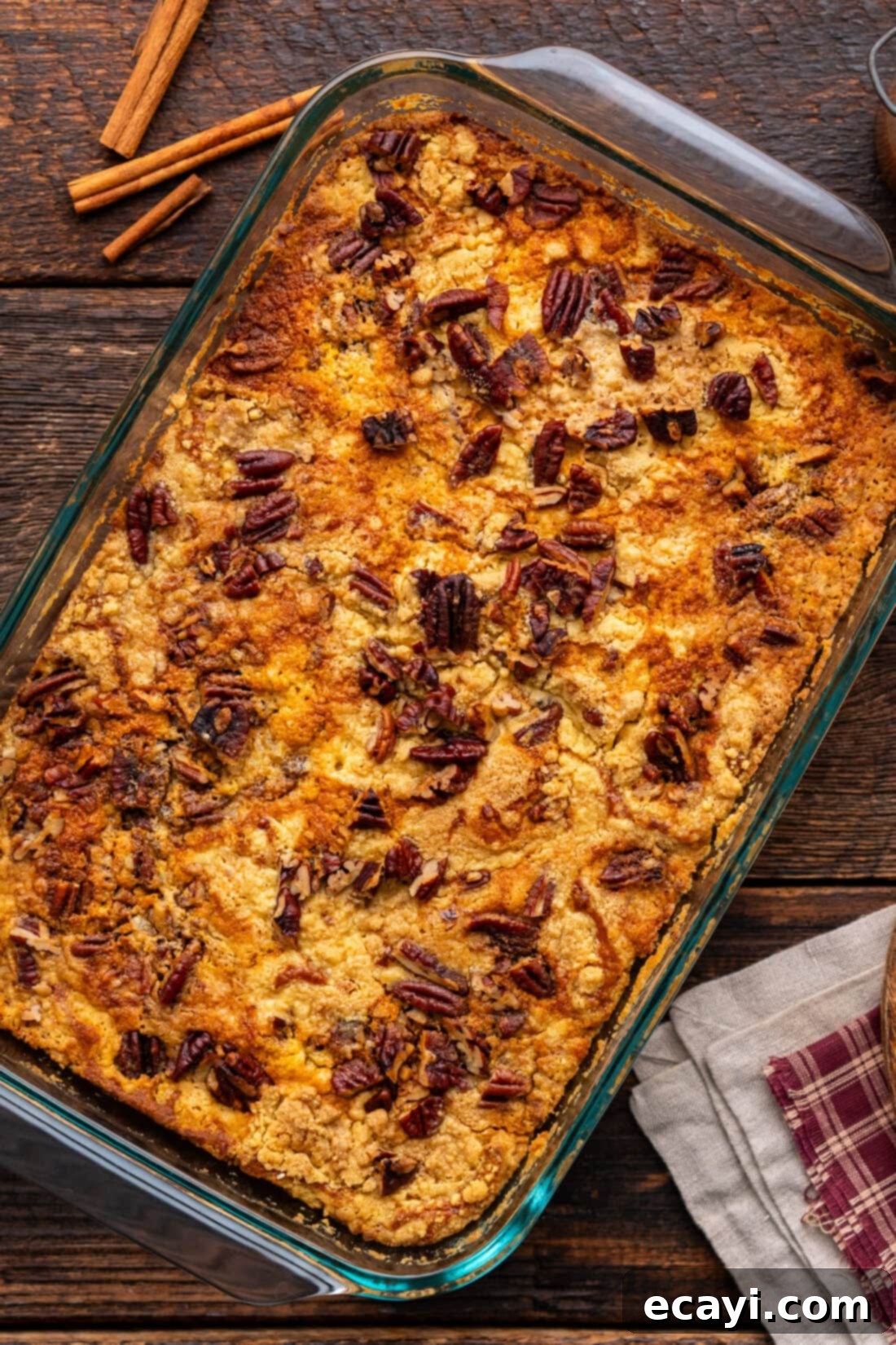 Effortless Pumpkin Spice Bake 11 Pan of Pumpkin Dump Cake