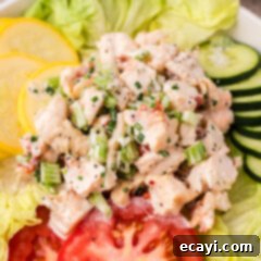 Classic Lobster Salad 11 Close up photo of Lobster Salad