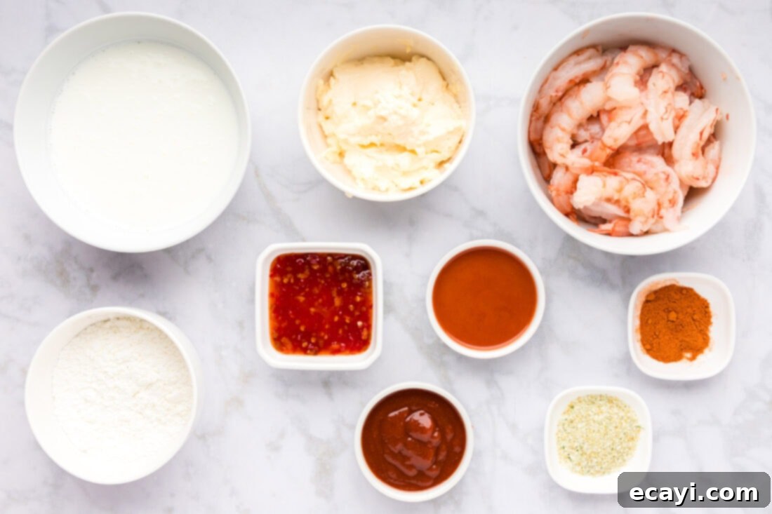 Bang Bang Shrimp 4 Ingredients for Bang Bang Shrimp