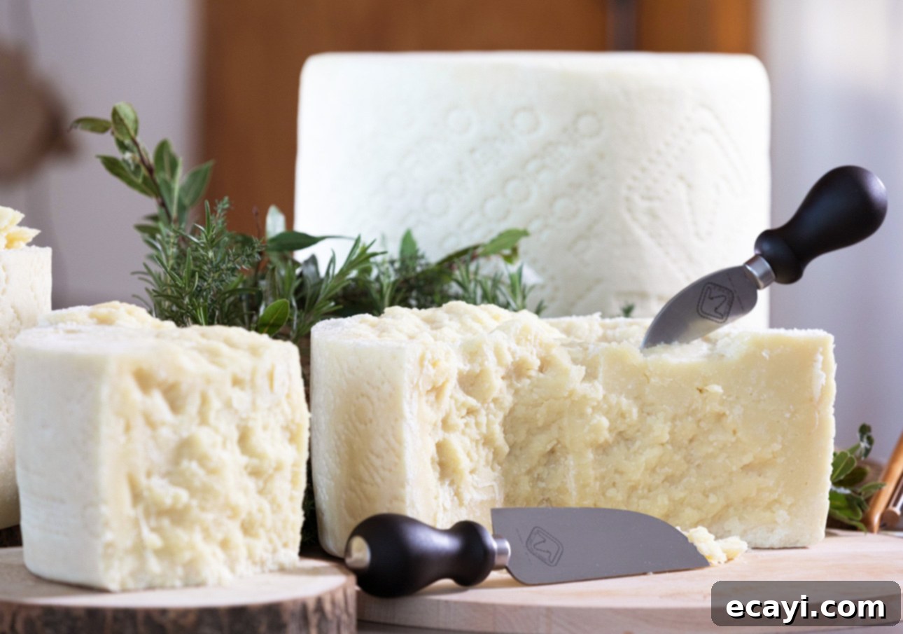 The Secret to Perfect Cacio e Pepe 12 Wheels of authentic Italian Pecorino Romano cheese, expertly broken into large pieces