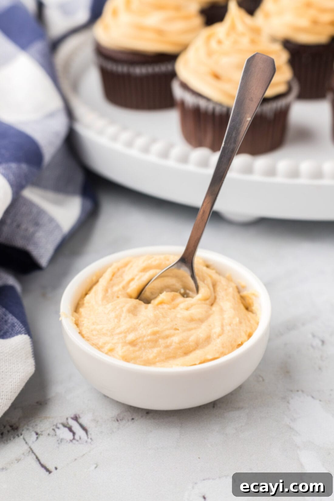 Peanut Butter Bliss 10 Bowl of Peanut Butter Frosting