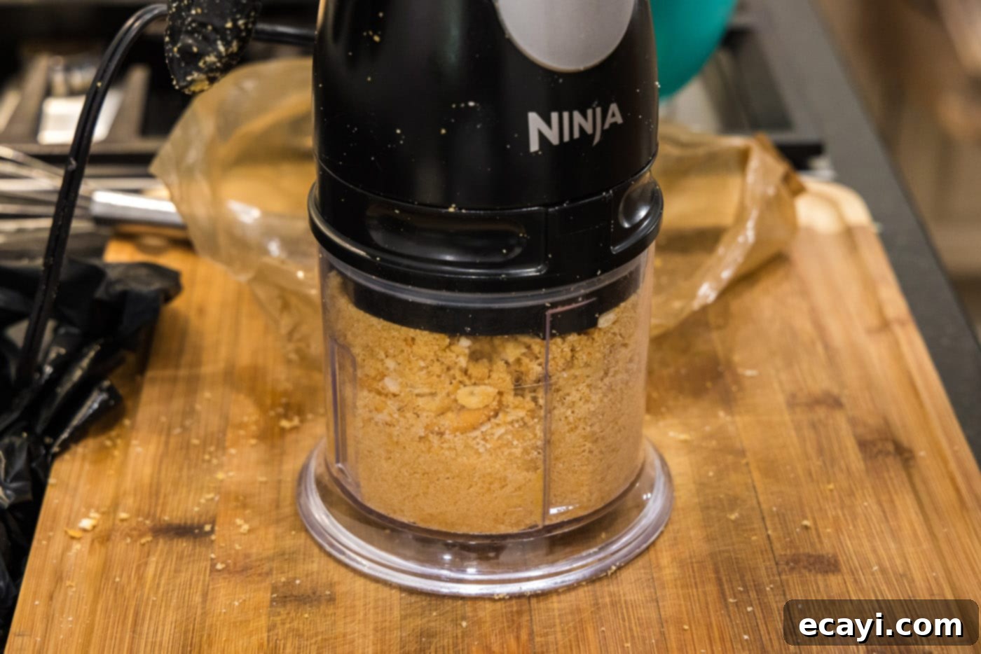 Creamy Baked Corn 6 Finely crushed buttered Ritz crackers in a food processor bowl