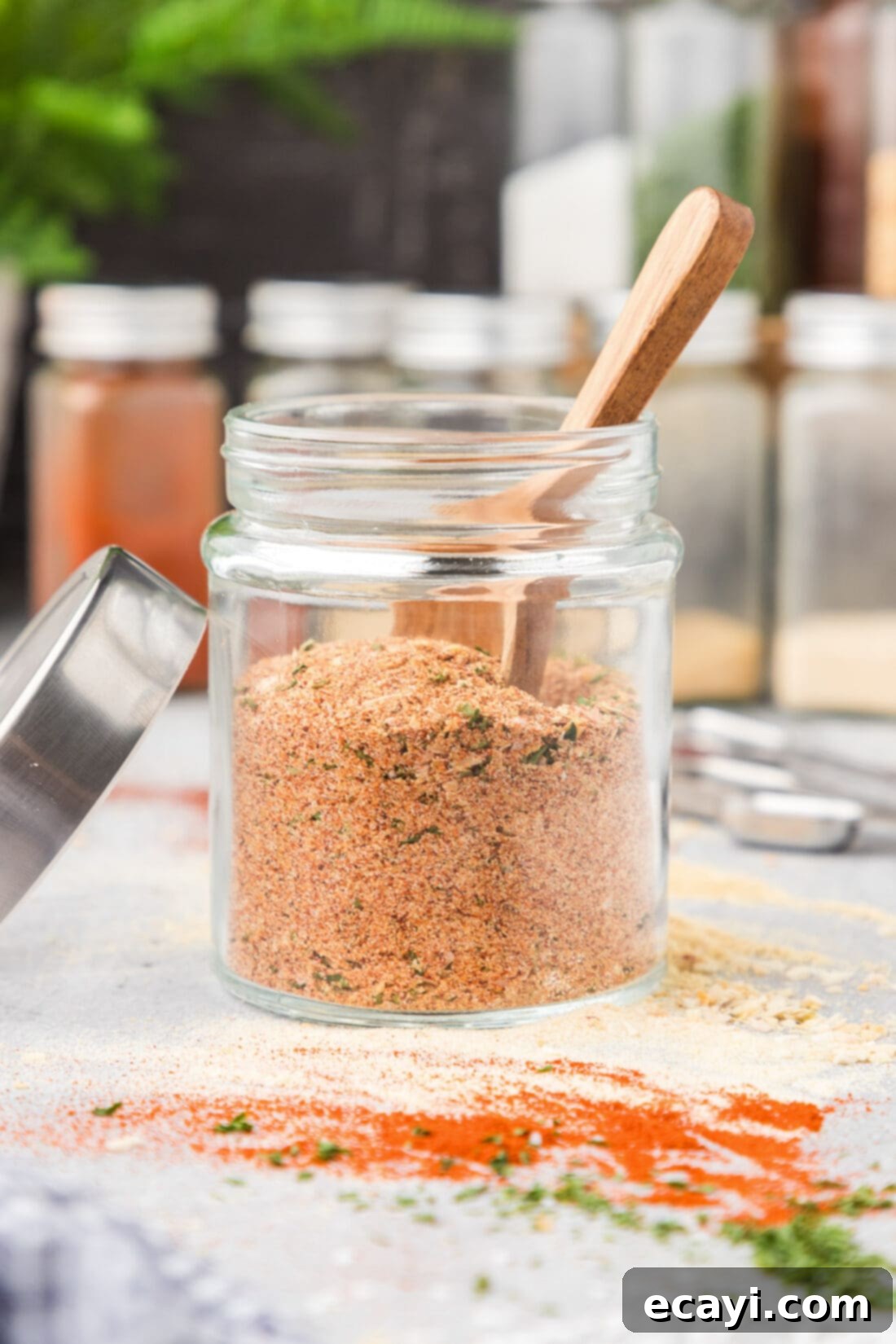 Everyday Seasoning 2 Jar of All Purpose Seasoning with a spoon in it