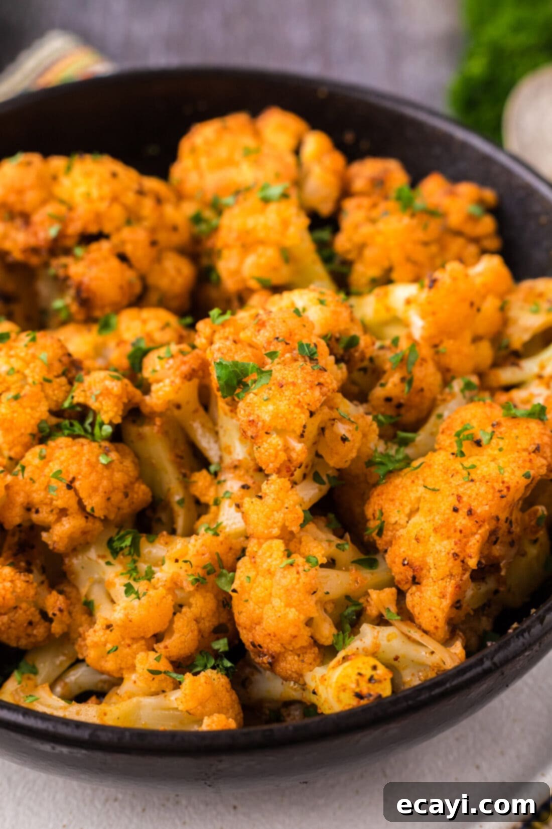 Effortless Instant Pot Cauliflower 10 Close up photo of Instant Pot Cauliflower