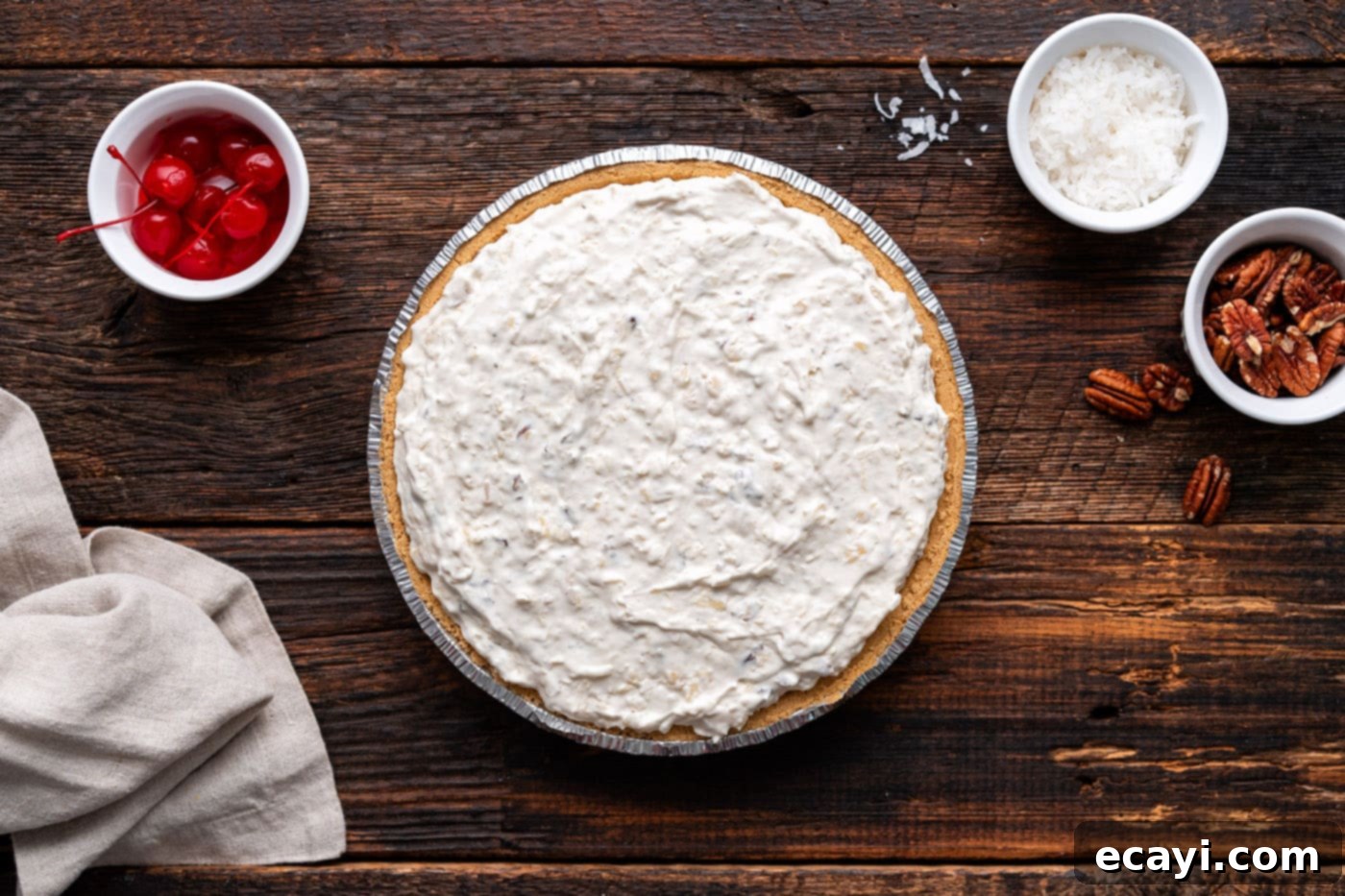 Decadent Dream Pie 10 easy million dollar pie in a graham cracker crust