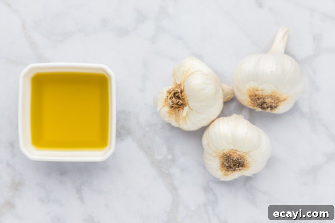 Roasting Garlic Made Easy 4 Ingredients for How to Roast Garlic