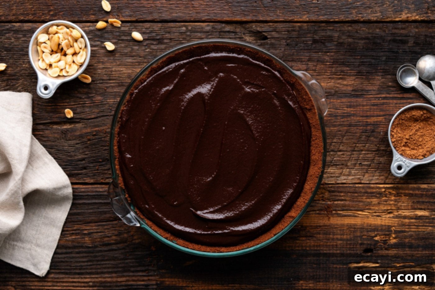Decadent Peanut Butter Chocolate Dream 15 chocolate peanut butter pie