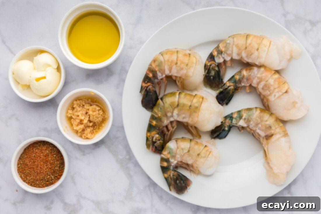 Titan Prawns 4 Ingredients for Colossal Shrimp