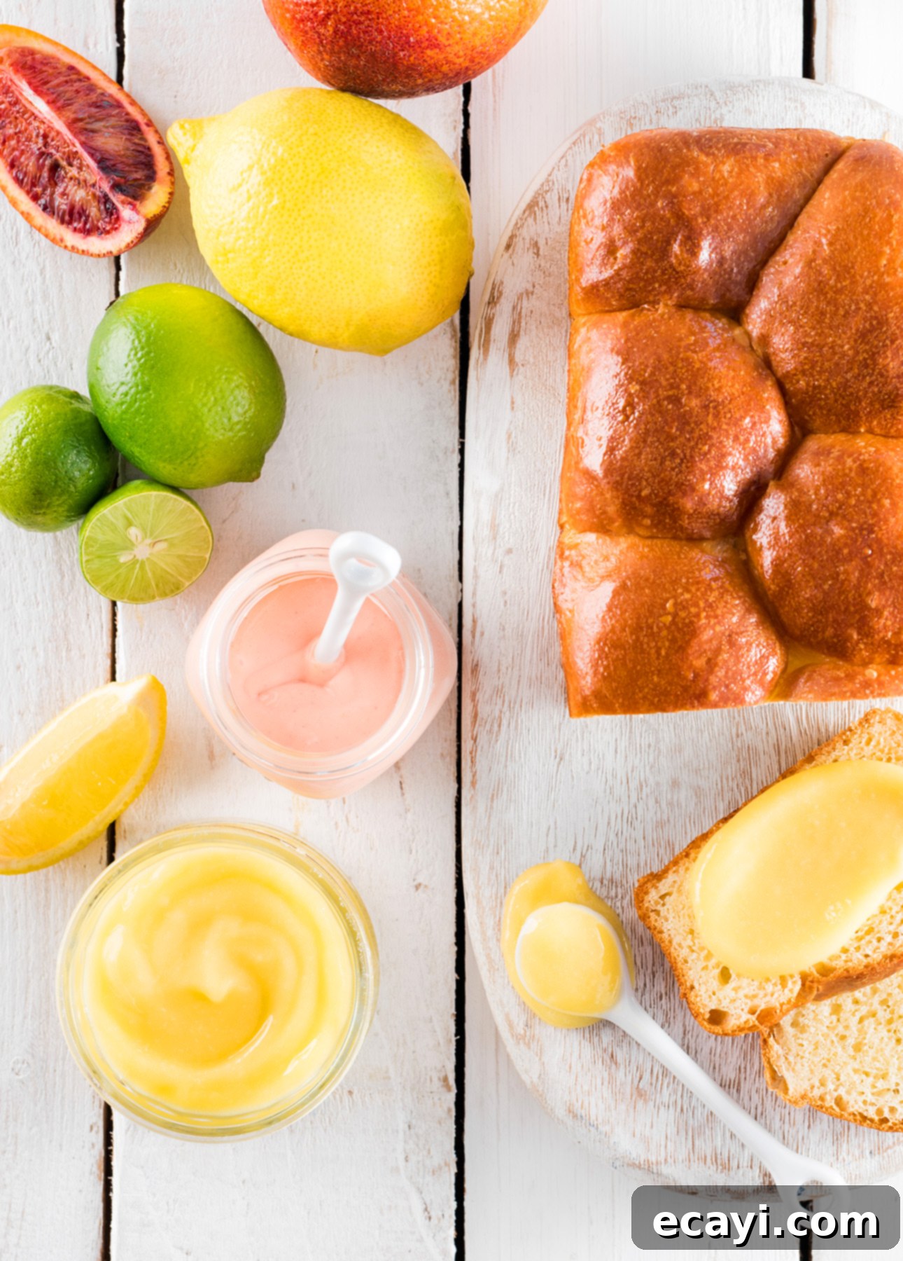 Zingy Butterless Lemon Curd 6 Any citrus fruit can be used to make citrus curds // FoodNouveau.com