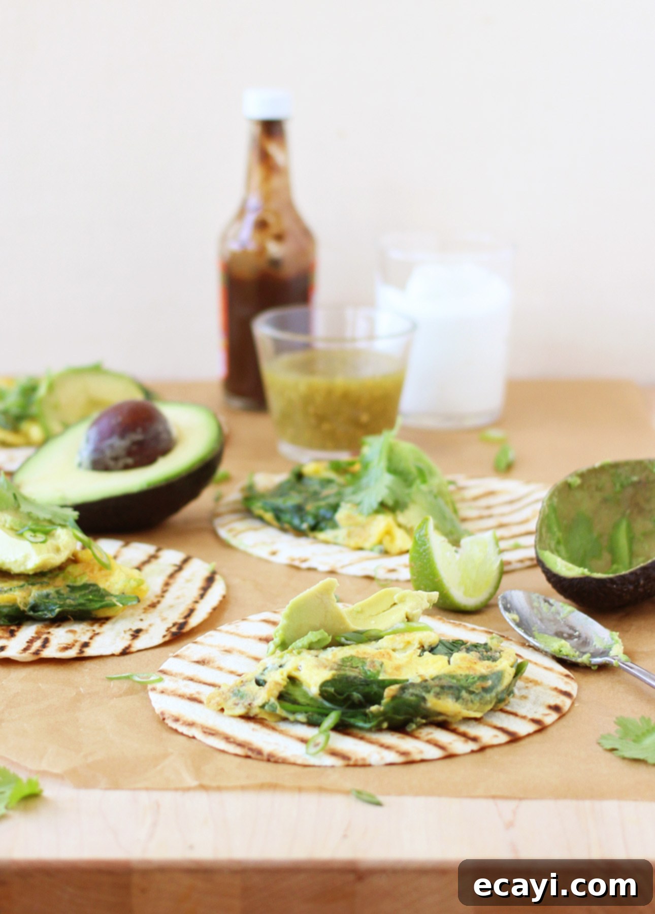 Speedy Egg Tacos 3 Superfast Egg Tacos // FoodNouveau.com