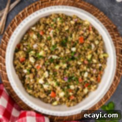 Zesty Lemon Herb Lentil Salad 10 Bowl of Lentil Salad