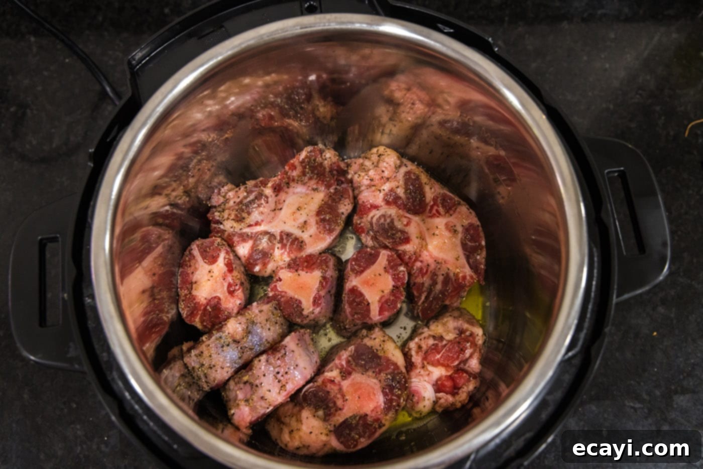 Instant Pot Fall-Off-The-Bone Oxtail 5 oxtail in the instant pot