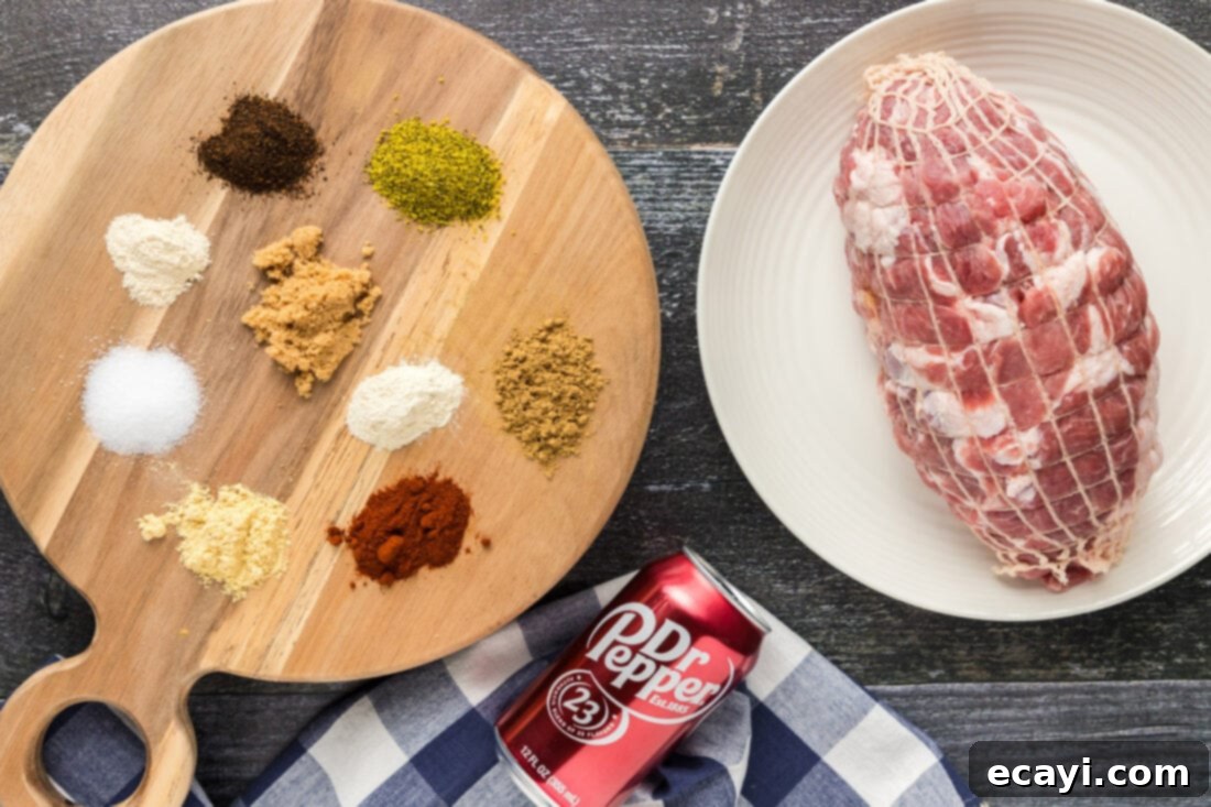 BBQ Pulled Pork Bites 4 Ingredients for Pulled Pork Sliders including pork shoulder, slider buns, barbecue sauce, and fresh toppings