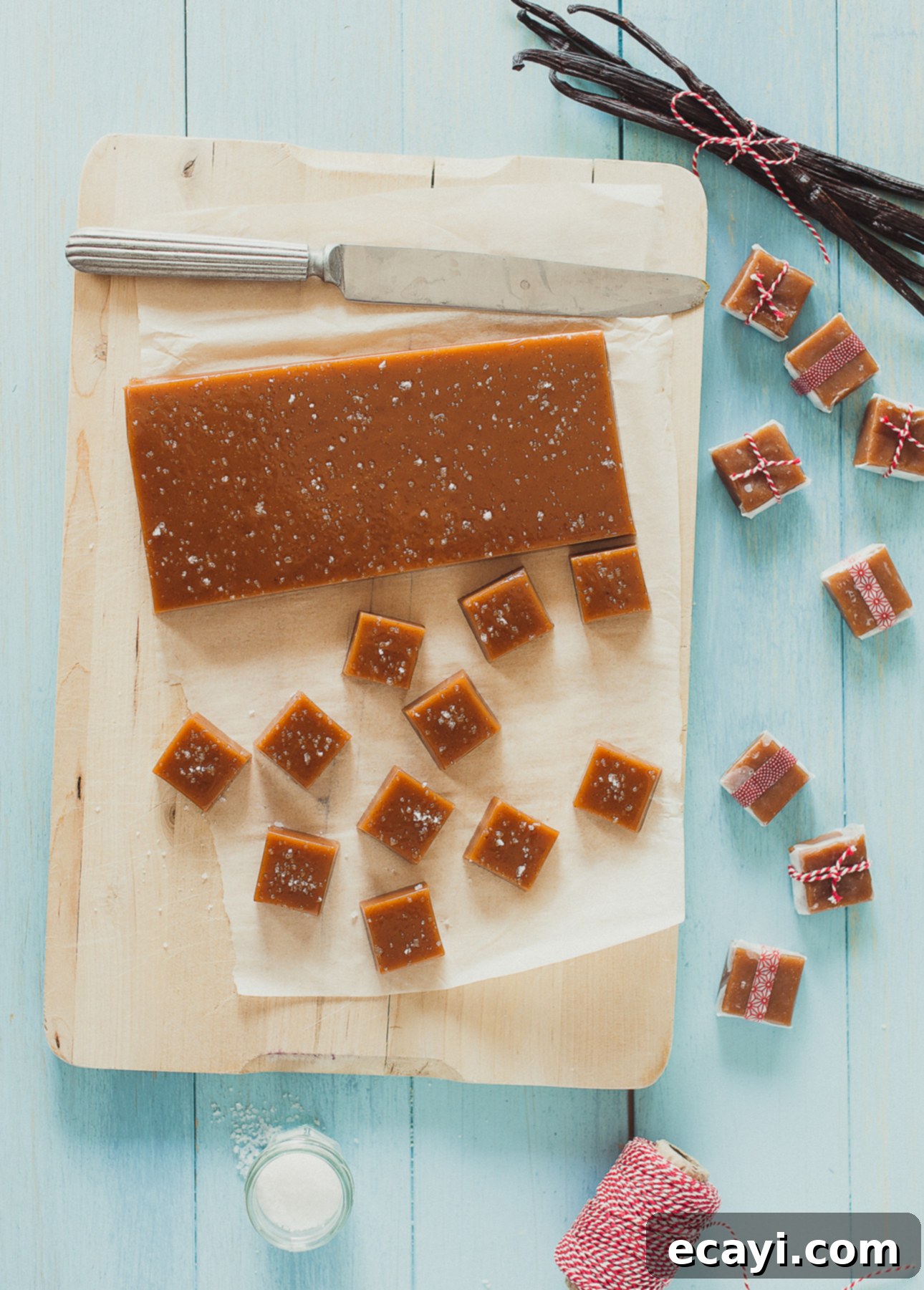 Decadent Salted Butter Caramels 2 How to Make Salted Butter Caramels, a detailed, step-by-step recipe // FoodNouveau.com