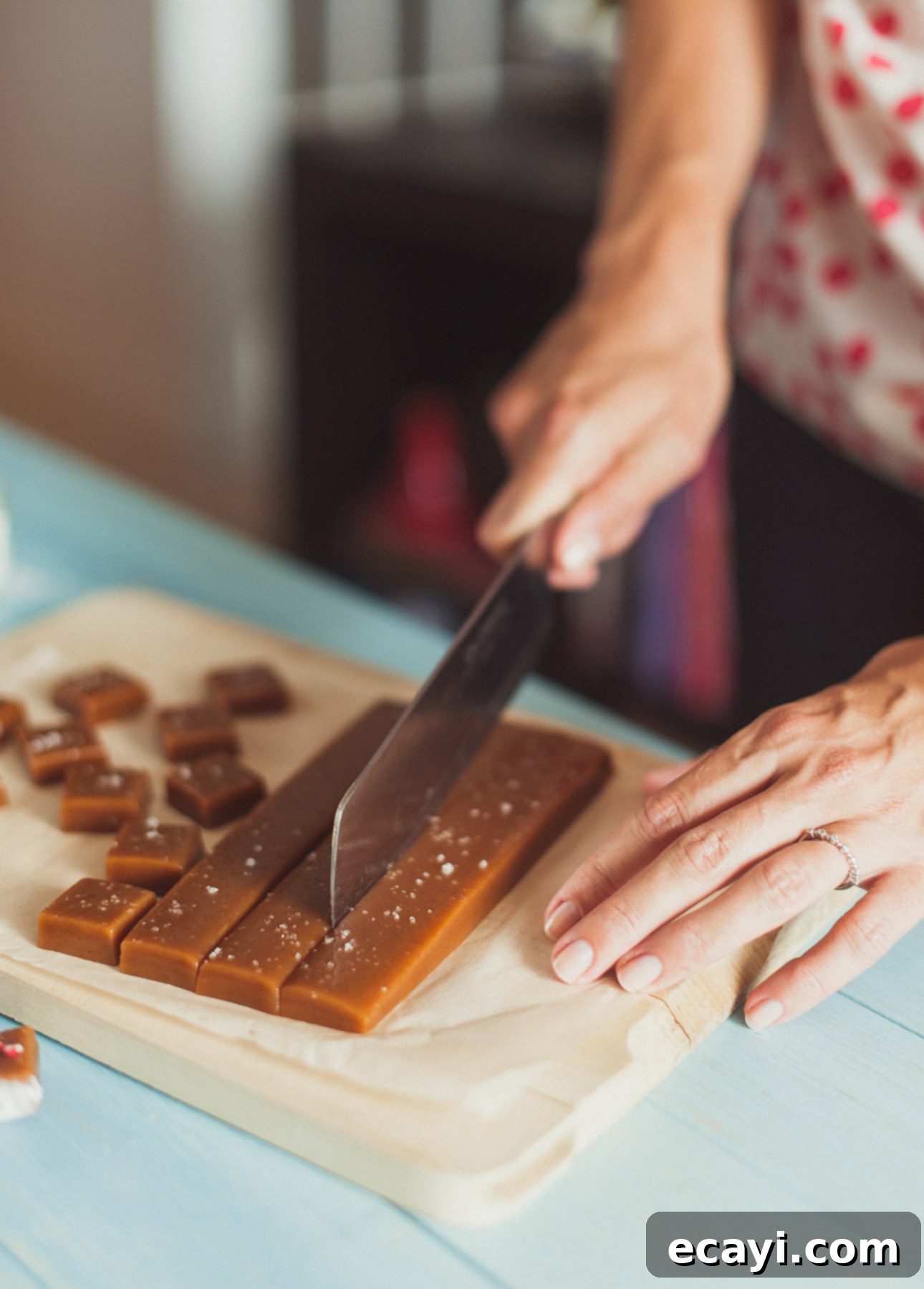 Decadent Salted Butter Caramels 5 Perfect Homemade Gift: Salted Butter Caramels // FoodNouveau.com