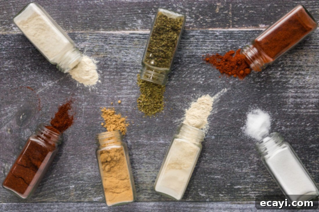 Fiesta Spice Blend 4 Ingredients for Mexican Seasoning
