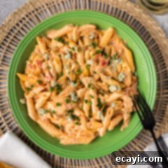 Zesty Buffalo Chicken Pasta 14 Plate of Buffalo Chicken Pasta