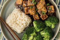 Savory Glazed Teriyaki Tofu